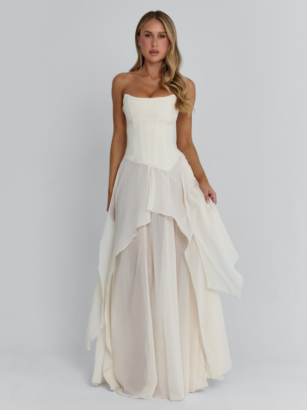 EISLEY MAXI DRESS IVORY