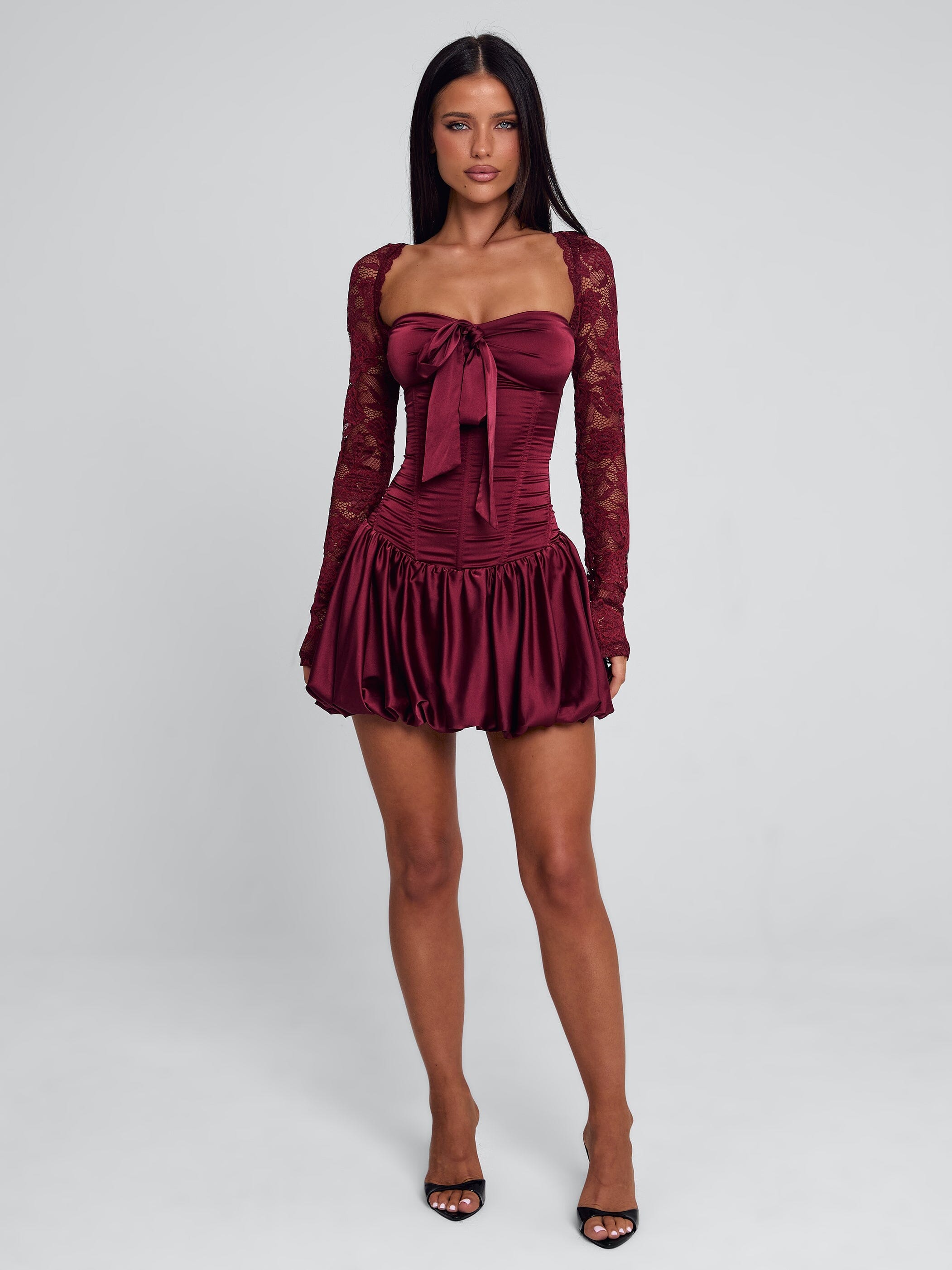 LEVIANA MINI DRESS RED