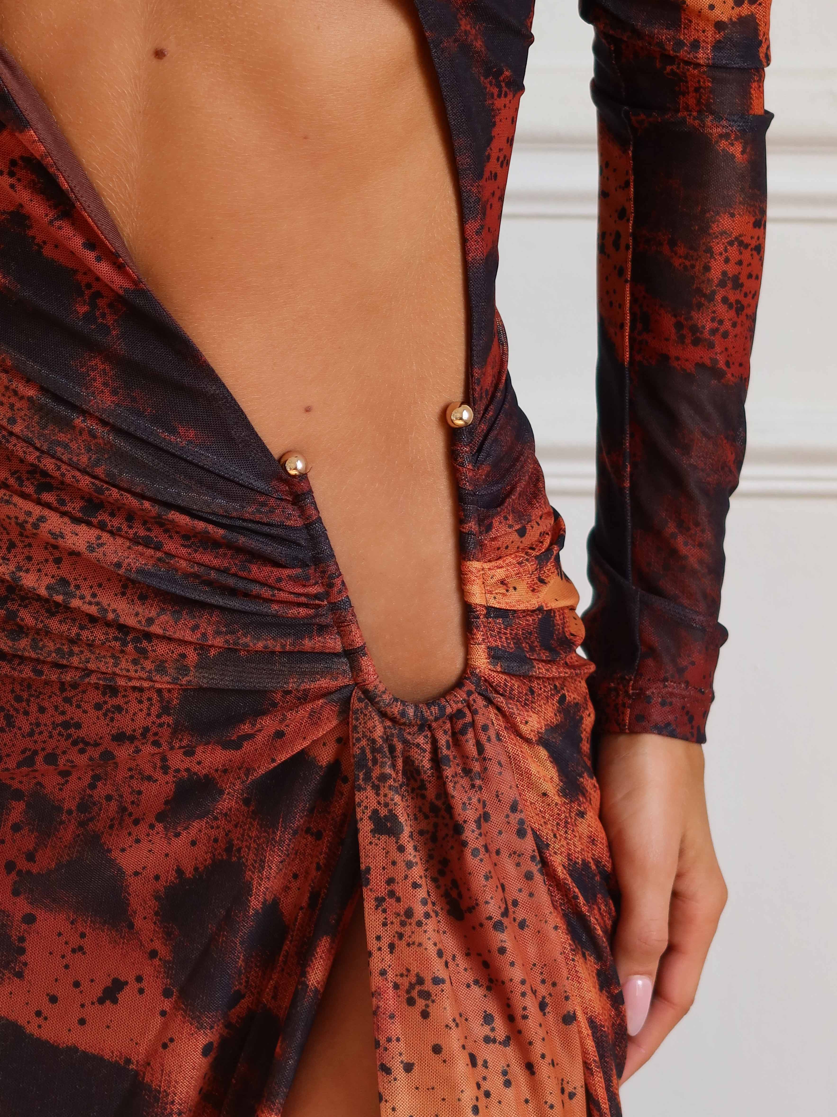 LUNELLE MAXI DRESS DENALI
